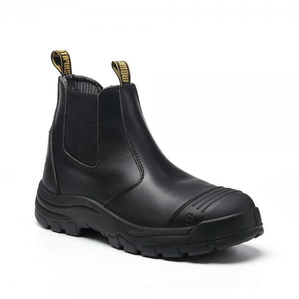 LV 822 Men's Slip-on Work Boots Composite Toe Waterproof Black